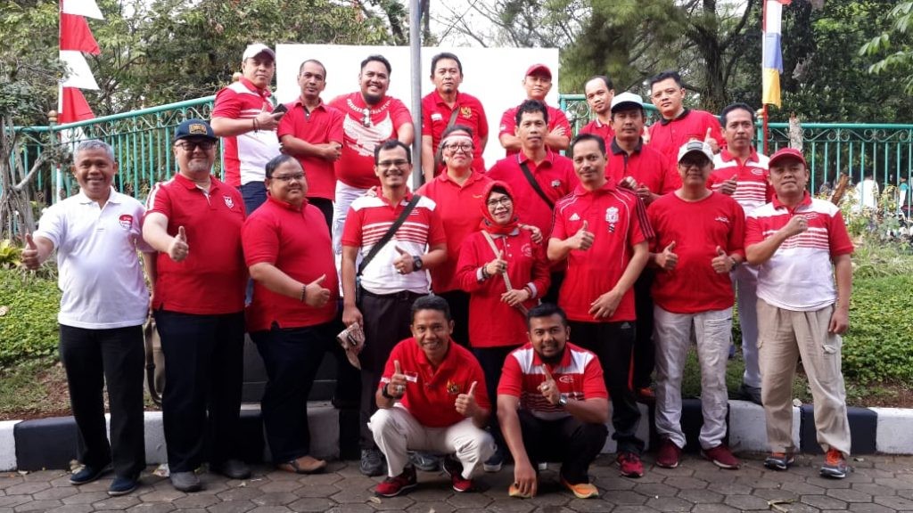 Tim Kirab Inspektorat Kabupaten Bogor dalam rangka menyambut HUT RI ke-73